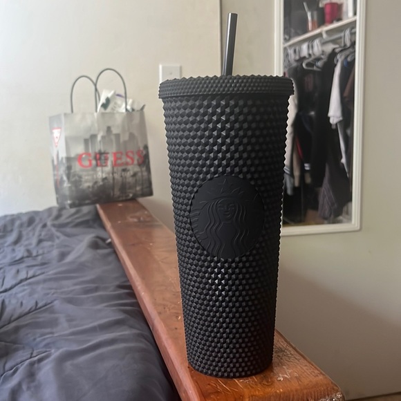 Black Starbucks studded cup rare
